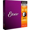 Struny pro akustickou kytaru Elixir 11027 Nanoweb 11-52