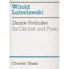 54153 noty pro klarinet dance preludes