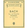 J.S. Bach: Two And Three Part Inventions (noty na klavír)