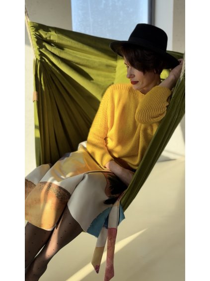 Dospělácké závěsné křeslo - BRUNEI zelené