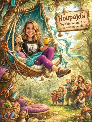 Šmankote Houpajdy v lese. No nekecej!!! Mam tu připravené dvě, které by měly jít na stromy do skal. Co ten chatgpt všechno...