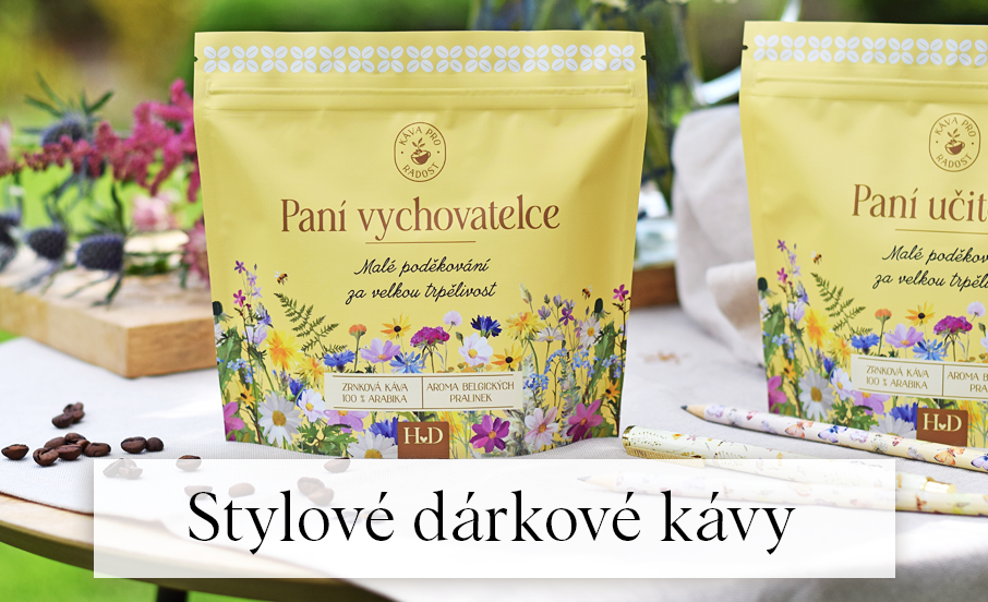 Dárková káva pro učitelky