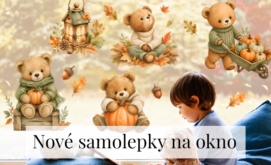 Samolepky na okno, podzim 2026