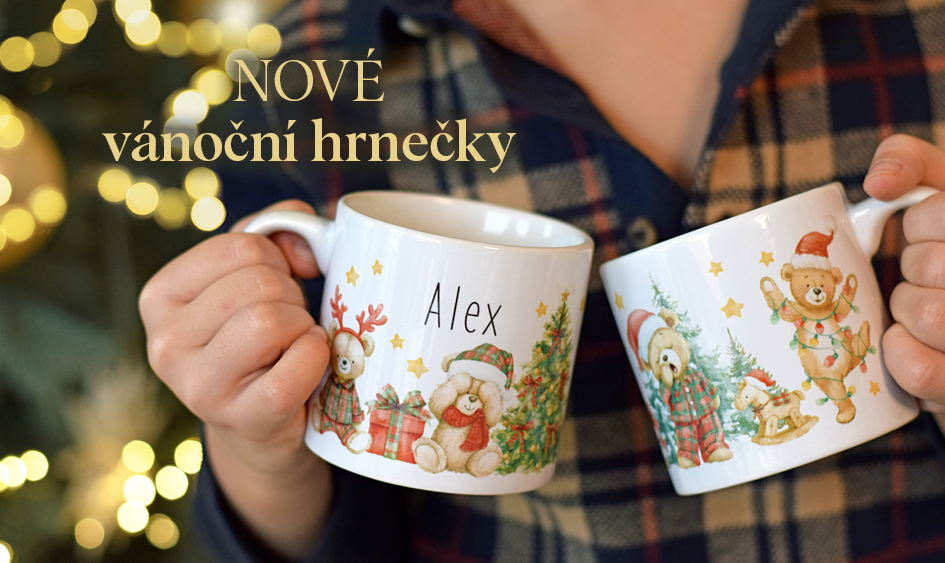 Vánoční hrnek se jménem