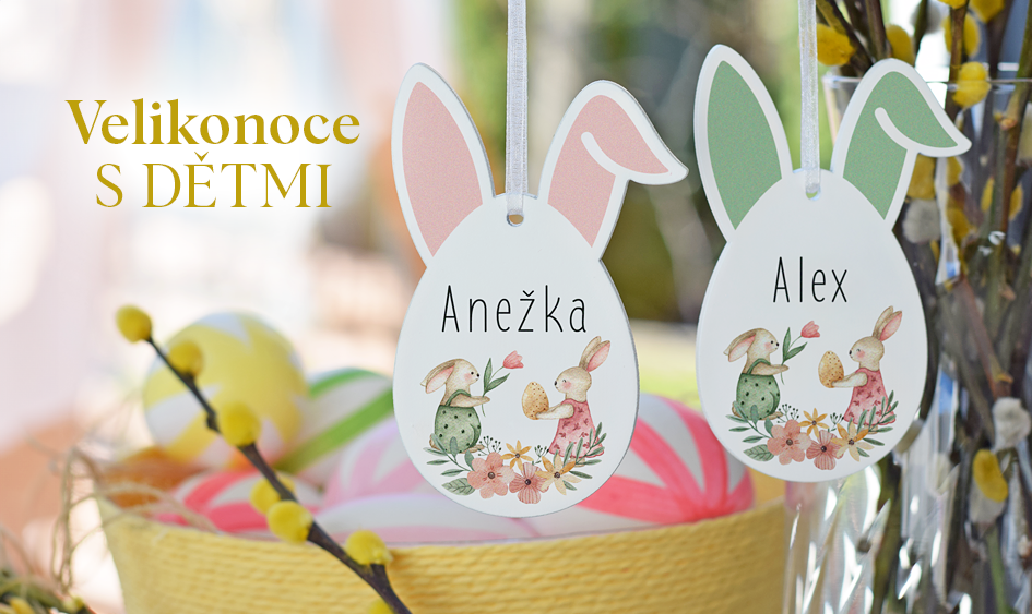 Dětské velikonoční dekorace