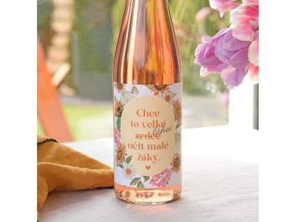 Víno - Chce to velkou láhev 0,7 L (slunečnice)