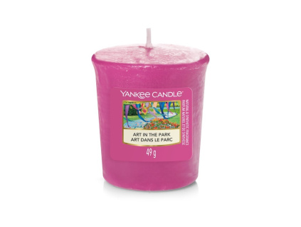 VONNÁ SVÍČKA YANKEE CANDLE ART IN THE PARK VOTIVNÍ