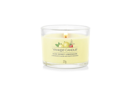 YANKEE CANDLE VOTIVNÍ SVÍČKA PLNĚNÁ VE SKLE ICED BERRY LEMONADE