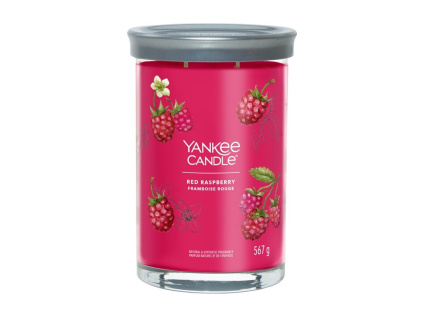 YANKEE CANDLE RED RASPBERRY SIGNATURE TUMBLER VELKÝ