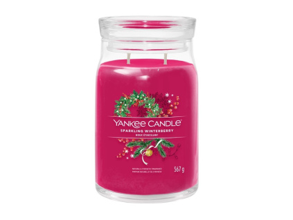 YANKEE CANDLE - Jiskrné zimní bobule - SIGNATURE VELKÝ
