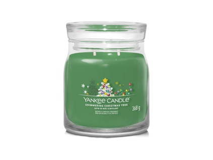 YANKEE CANDLE - Rozzářený vánoční stromeček -SIGNATURE STŘEDNÍ
