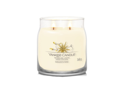 YANKEE CANDLE - Blikající světýlka - SIGNATURE STŘEDNÍ