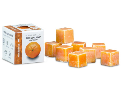 Vonný vosk - MANDARINKA 30 g, 8 kostiček