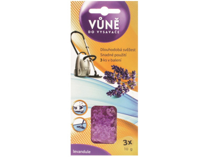 Vůně do vysavače LEVANDULE 3 x 10 g