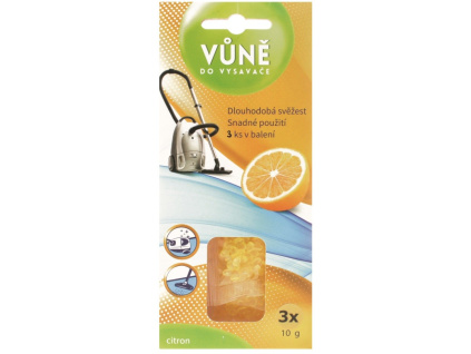 Vůně do vysavače CITRON 3 x 10 g