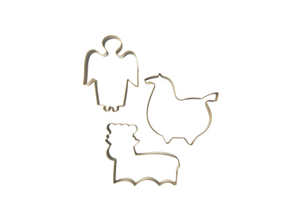 Pluto - set vykrajovátek na perníčky, 3ks