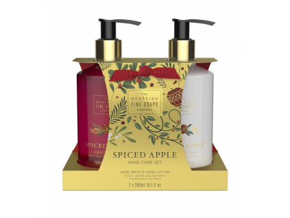 Scottish Fine Soaps Sada péče o ruce Spiced Apple - Jablko & Koření, 2ks