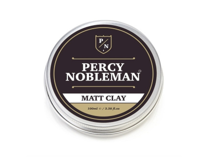 Percy Nobleman Pánský Matující vosk na vlasy s jílem, 100ml