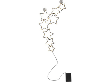 Led řetěz - hvězdičky, 26 cm