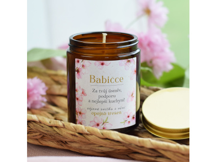 Svíčka - Opojná třešeň - Babičce