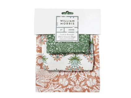 William Morris Useful & Beautiful Bavlněné nákupní tašky 3 ks