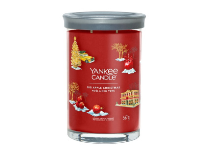 YANKEE CANDLE BIG APPLE CHRISTMAS SIGNATURE TUMBLER VELKÝ