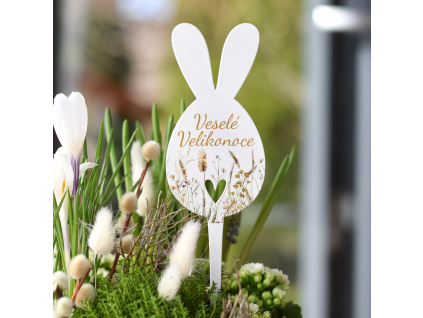 Zápich Velikonoční zajíc - Veselé Velikonoce