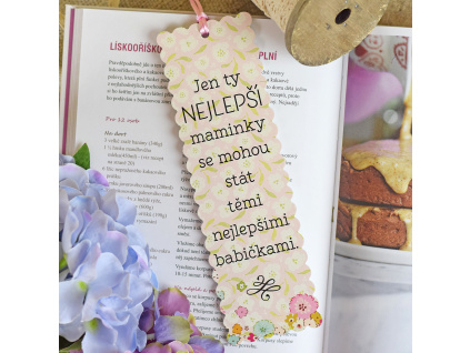 Záložka do knížky - Pro babičku