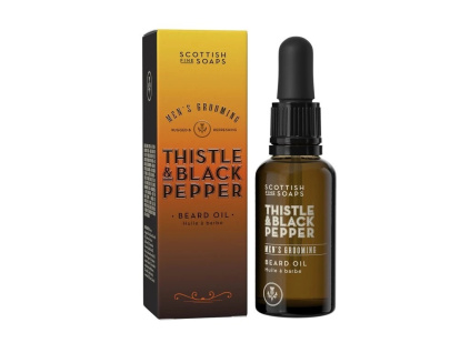 Ostropestřec & Černý pepř Olej na vousy, 30 ml