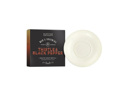 Ostropestřec & Černý pepř Tuhé mýdlo na holení (náplň), 100 g