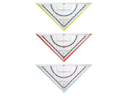 Herlitz - Trojúhelník 25 cm - mix barev