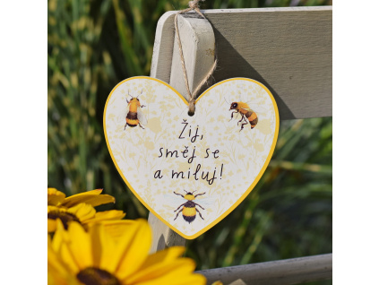 Včelí srdíčko - Žij, směj se, miluj