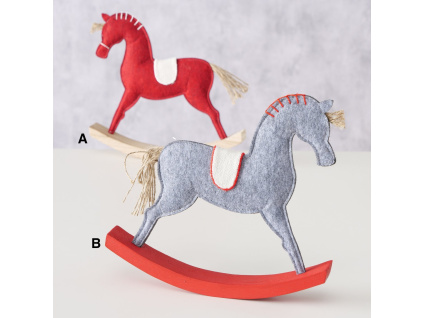 Látkový houpací kůň - 2 motivy (Varianta Látkový houpací kůň - 2 motivy B)