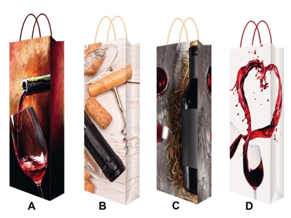 Taška celoroční na víno F 36 x 12 x 9 cm (Varianta Taška celoroční na víno F 36 x 12 x 9 cm D)