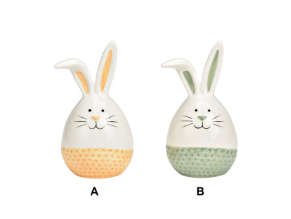 Velikonoční keramický zajíček - 2 druhy (Varianta Velikonoční keramický zajíček - 2 druhy B)