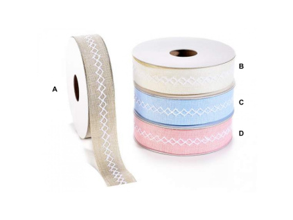 Velikokonoční barevná stuha - 25 mm, 3 druhy (Varianta Velikokonoční barevná stuha - 25 mm, 3 druhy D)