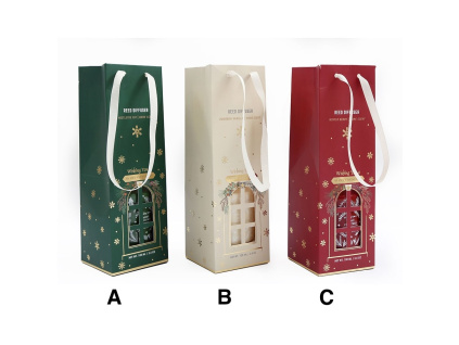 Vánoční vonný difuzér v dárkové tašce - 3 druhy (Varianta Vánoční vonný difuzér v dárkové tašce - 3 druhy C Varianta)