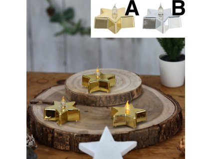 Mini LED hvězdička - 2 barvy (Varianta Mini LED hvězdička - 2 barvy B Varianta)