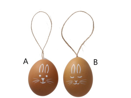 Přírodní vajíčko se zajíčkem - 2 druhy (Varianta Přírodní vajíčko se zajíčkem - 2 druhy B Varianta)