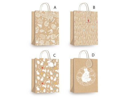 Taška velikonoční s plastickým efektem M 18 x 23 x 10 cm (Varianta Taška velikonoční s plastickým efektem M 18 x 23 x 10 cm D Varianta)