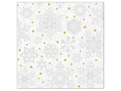 Papírové ubrousky vánoční, třívrstvé 33 x 33 cm, 20 ks