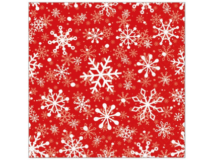 Papírové ubrousky vánoční, třívrstvé 33 x 33 cm, 20 ks