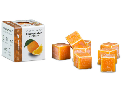 Vonný vosk – Sladký pomeranč, 30 g, 8 kostiček