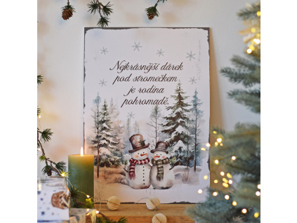 cedule Vánoce pohromadě 3