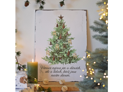 cedule se stromečkem 1