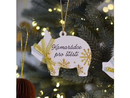 ozdoba prasátko kamarádce 2