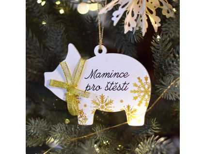 ozdoba prasátko mamince 1
