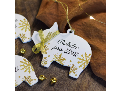 ozdoba prasátko babičce 3