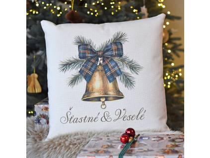 polštář se zvonkem