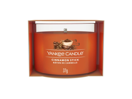 YANKEE CANDLE VOTIVNÍ SVÍČKA PLNĚNÁ VE SKLE CINNAMON STICK